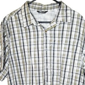 The North Face Men's XL Plaid Short Sleeve Shirt